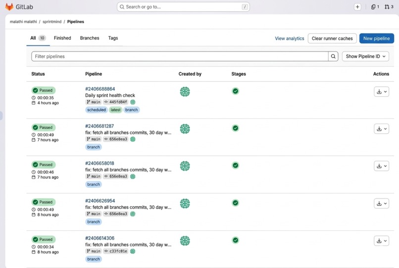 SprintMind – screenshot 4