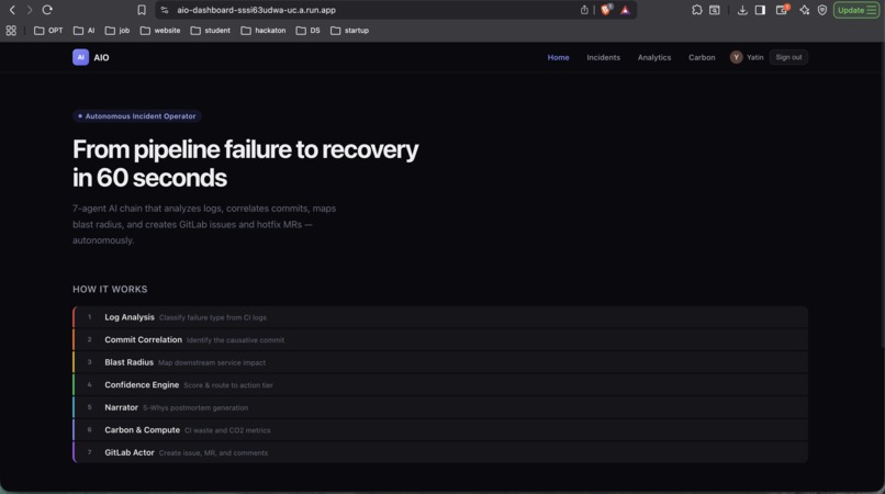 AIO - Autonomous Incident Operator – screenshot 2