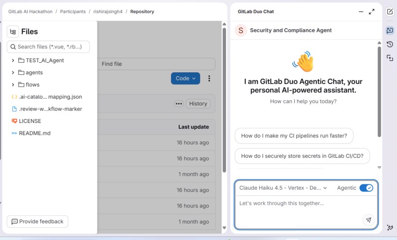 Security and Compliance AI – screenshot 1
