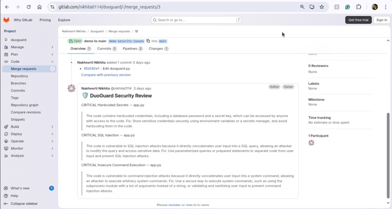 DuoGuard – screenshot 1