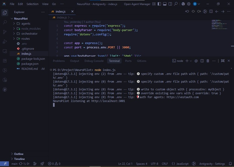 NeuroPilot – screenshot 2