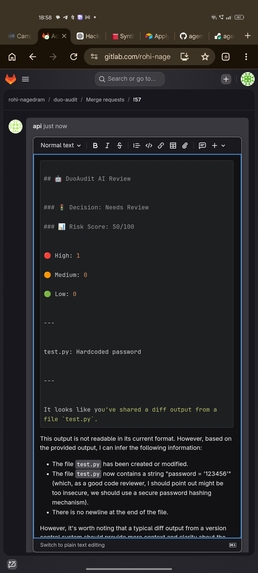 DuoAudit AI – screenshot 2