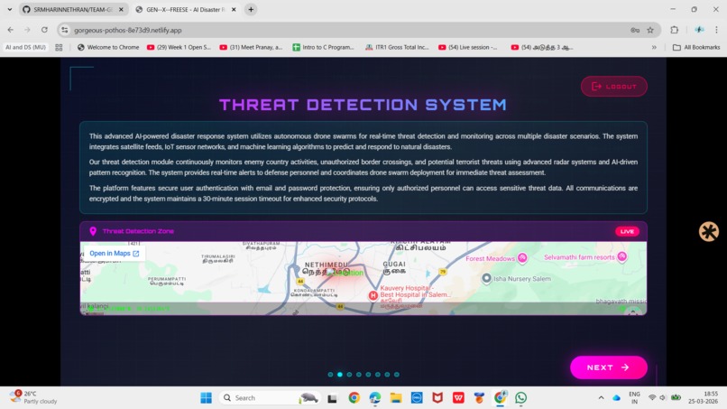 AI-Driven Drone Swarms for Disaster Response – screenshot 3