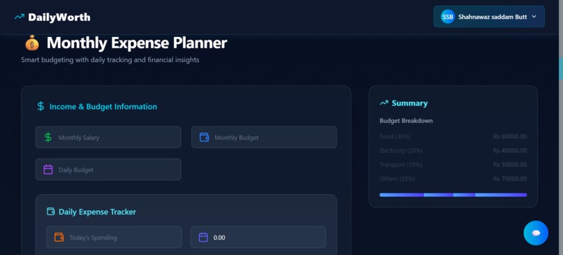 DailyWorth – screenshot 9