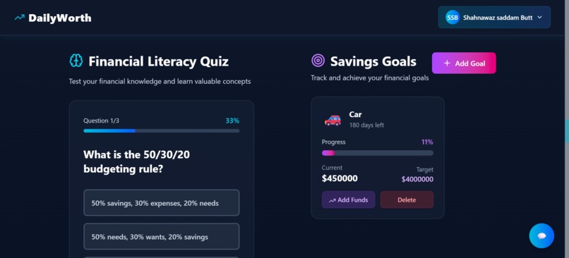 DailyWorth – screenshot 13