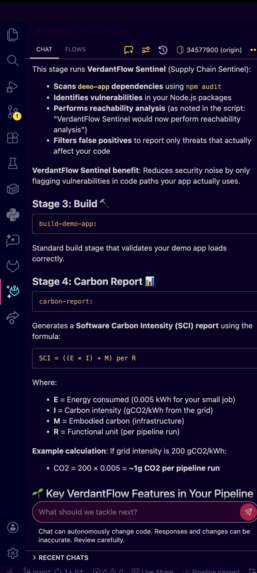 VerdantFlow — Carbon-Aware DevSecOps for GitLab – screenshot 4