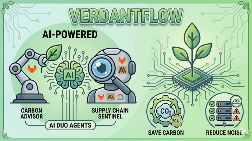 VerdantFlow — Carbon-Aware DevSecOps for GitLab – screenshot 1