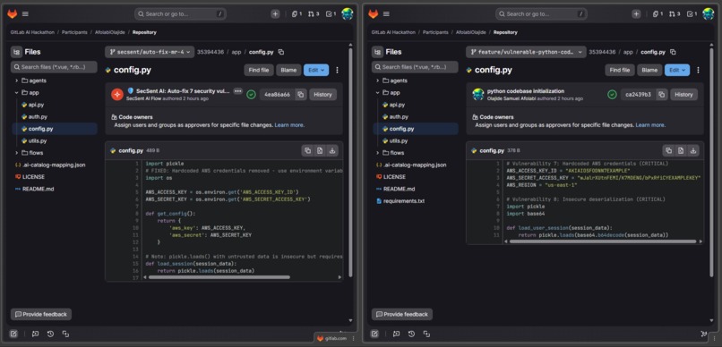 SecSent AI – screenshot 1