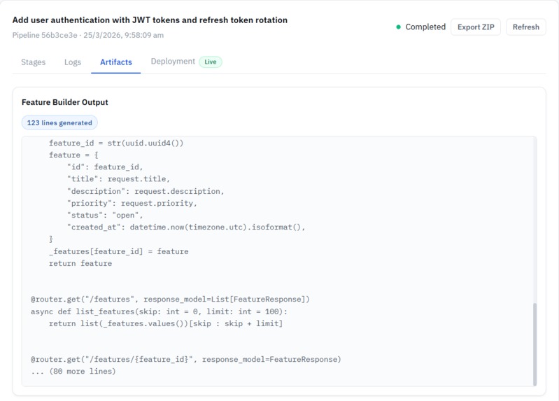 AutoDev Guardian – screenshot 3