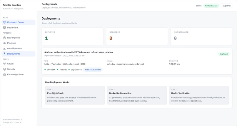AutoDev Guardian – screenshot 12