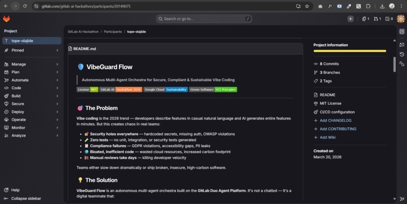 VibeGuard Flow  – screenshot 1