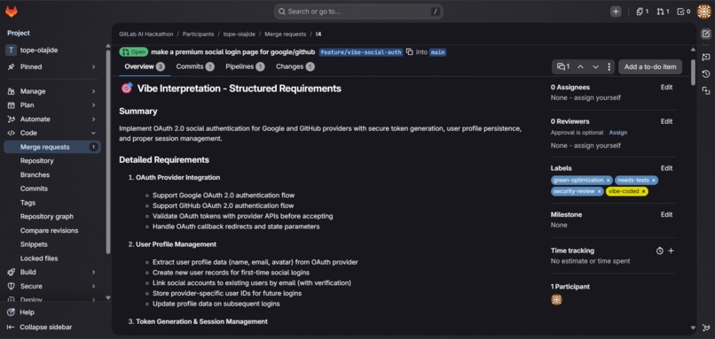 VibeGuard Flow  – screenshot 3