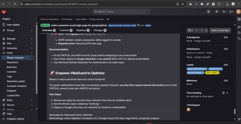 VibeGuard Flow  – screenshot 7