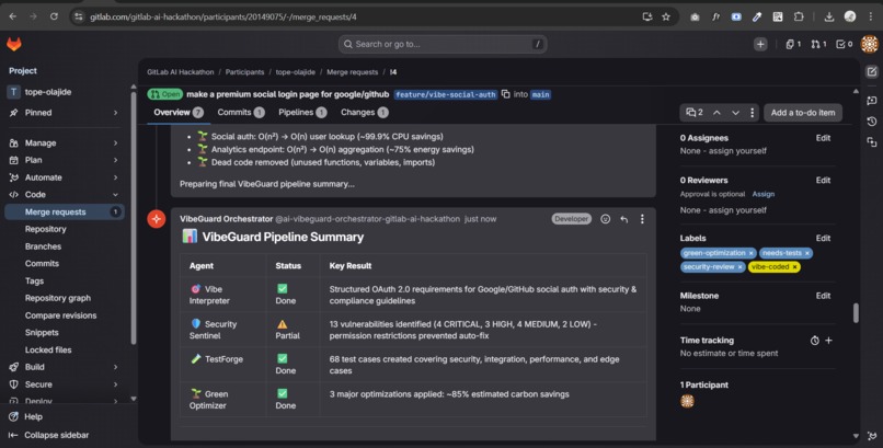 VibeGuard Flow  – screenshot 11