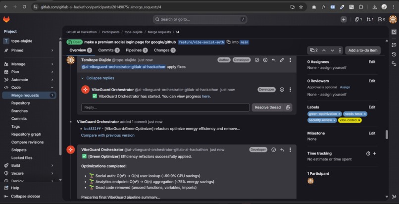 VibeGuard Flow  – screenshot 14