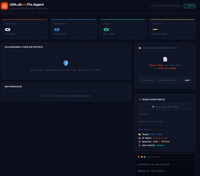 GitLab AI Vulnerability Fix Agent – screenshot 1