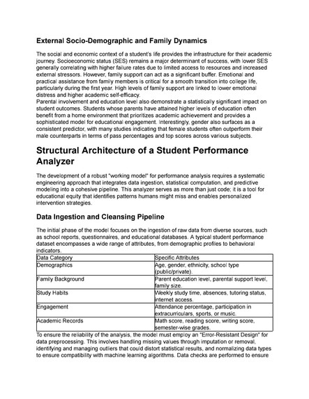 Student Performance Trends: Statistics and Predictive Model – screenshot 5