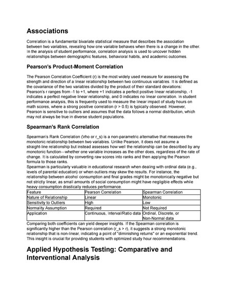 Student Performance Trends: Statistics and Predictive Model – screenshot 6
