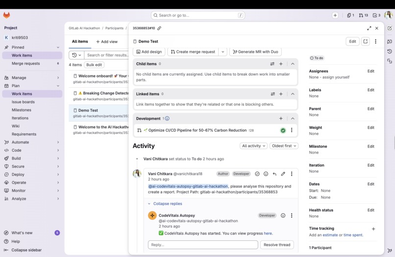 CodeVitals – screenshot 4