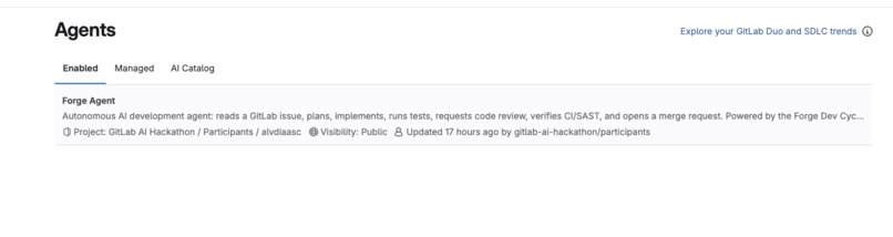 Forge — Autonomous AI Development Agent – screenshot 5