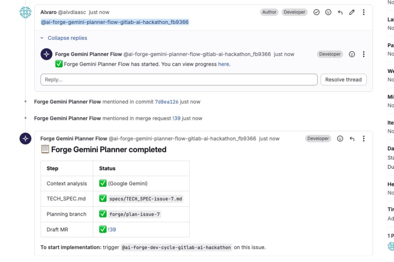 Forge — Autonomous AI Development Agent – screenshot 6