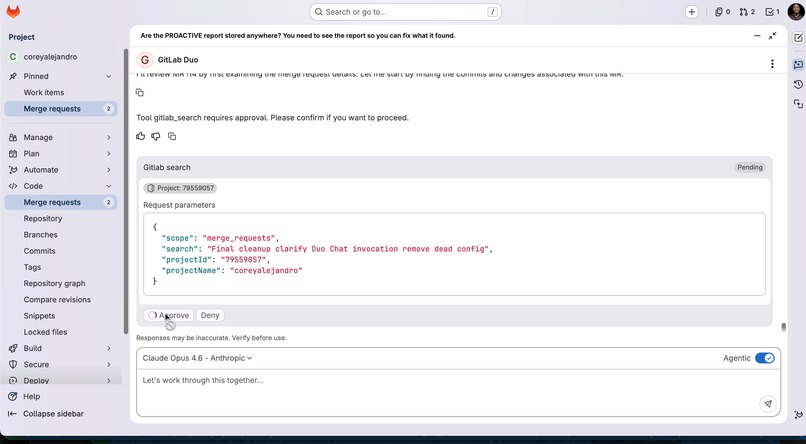 PROACTIVE — Constitutional AI Safety Agent for GitLab – screenshot 4
