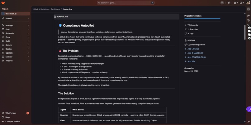 Compliance Autopilot – screenshot 1