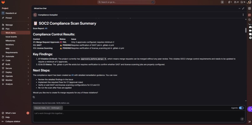 Compliance Autopilot – screenshot 2