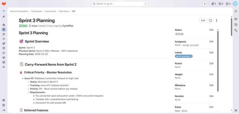 CyclePilot – screenshot 3