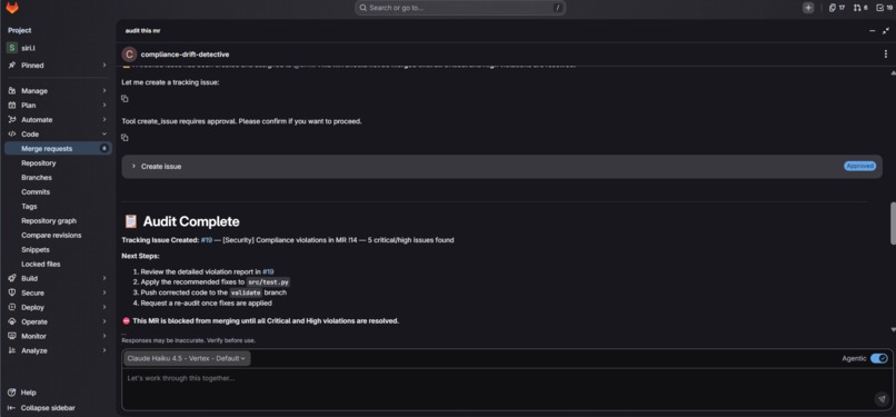 Compliance Drift Detective – screenshot 3