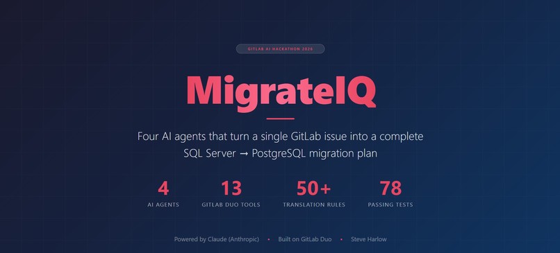 MigrateIQ - SQL dialect translator and full migration plan – screenshot 1