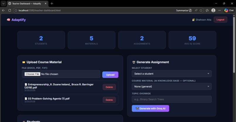 Adaptify – screenshot 3