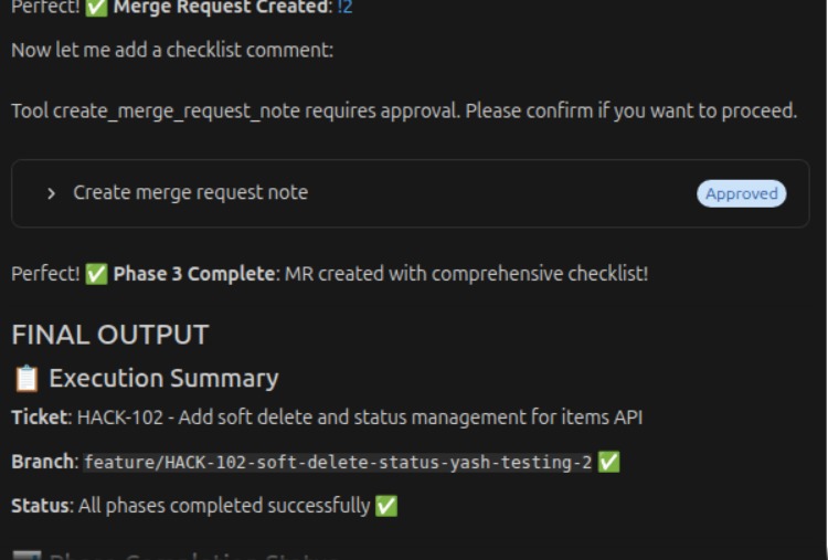 Autonomous SDLC Agent – screenshot 5