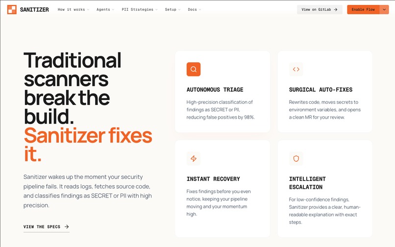 Sanitizer – screenshot 3