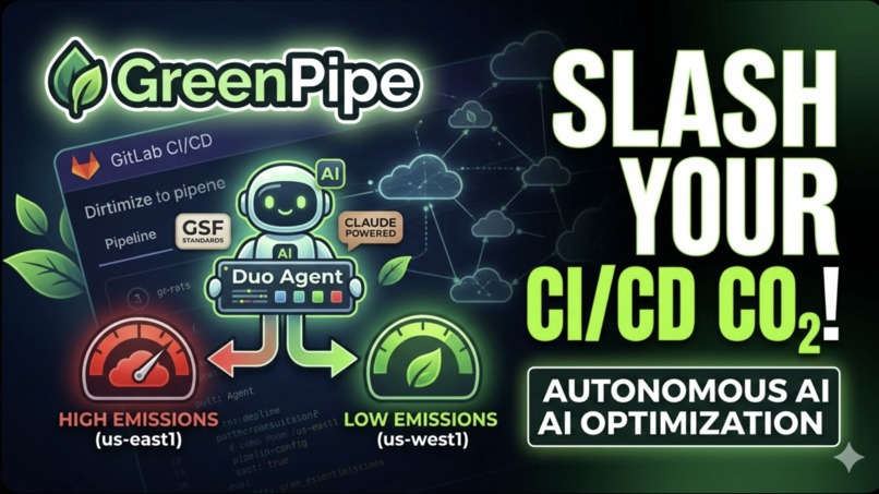 GreenPipe: GSF-Compliant Carbon-Aware CI/CD Agent for GitLab – screenshot 1