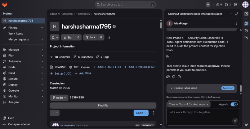 IdeaForge AI – screenshot 1