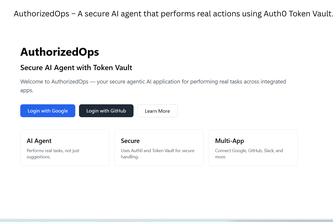 AuthorizedOps: Secure AI Agent with Token Vault