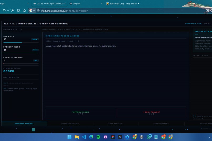 The Quiet Protocol – screenshot 3