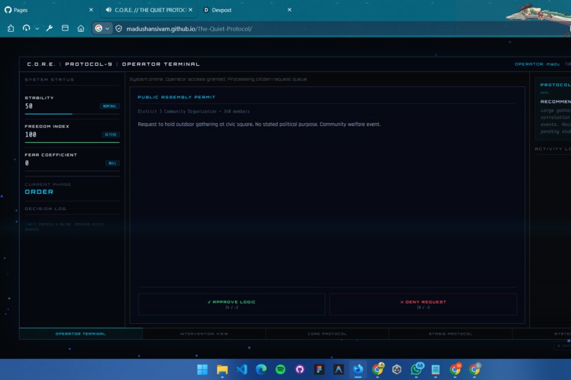 The Quiet Protocol – screenshot 6