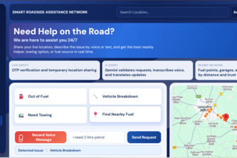 Smart Roadside Assistance AI System