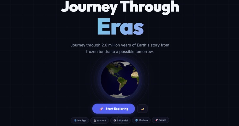 Journey Through Eras – Interactive Time Exploration – screenshot 1