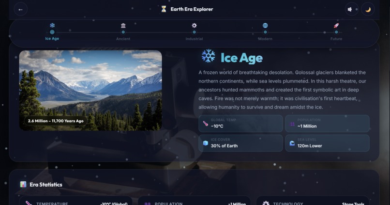 Journey Through Eras – Interactive Time Exploration – screenshot 3