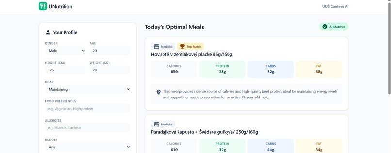 UNutrition – screenshot 1