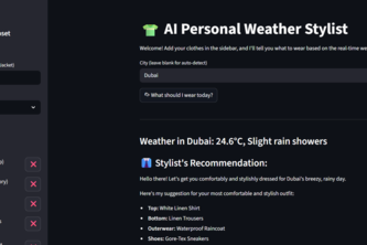 AI Weather Stylist
