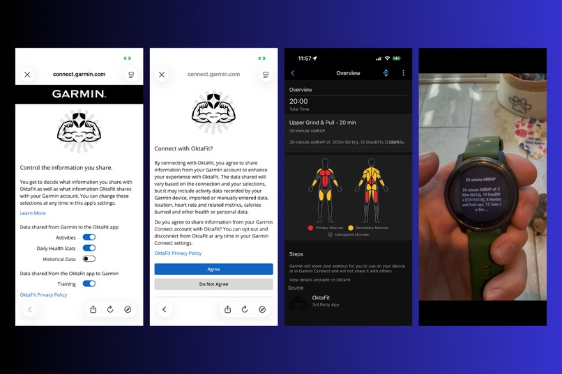 OktaFit – screenshot 2