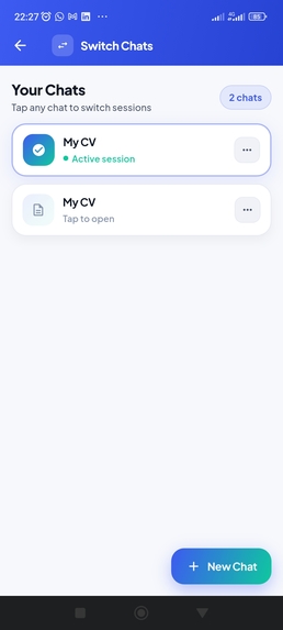Fambai cv – screenshot 2