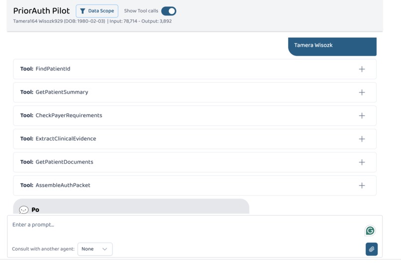 PriorAuth Pilot – screenshot 1