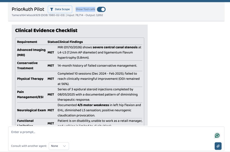 PriorAuth Pilot – screenshot 3