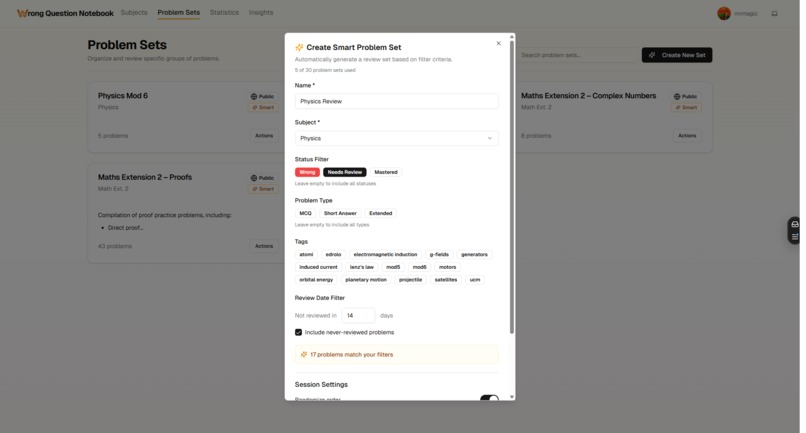 Wrong Question Notebook – screenshot 6