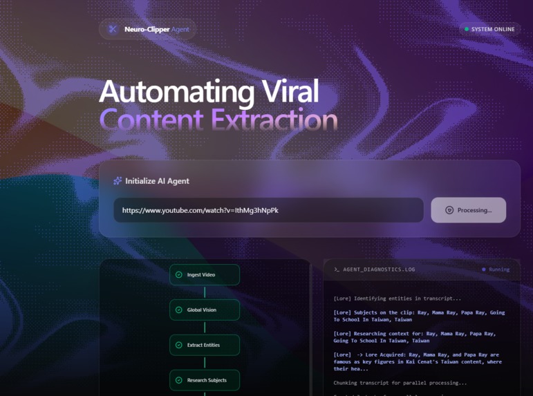 Clipper-Agent-Application – screenshot 2
